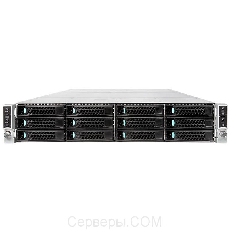 Корпус Intel Bobcat Peak Rack 2130Вт Чёрный 2U, H2312XXLR2