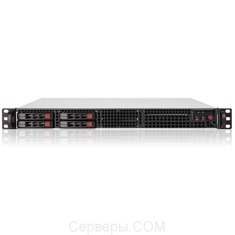 Корпус Supermicro SuperChassis 111LT-330CB Rack 330Вт Чёрный 1U, CSE-111LT-330CB