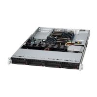 Корпус Supermicro SuperChassis 813MFTQ-R606CB Rack 600Вт Чёрный 1U, CSE-813MFTQ-R606CB