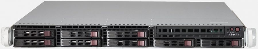 Серверная платформа Supermicro SuperServer 1027R-WRF 1U 2xLGA 2011 8x2.5", SYS-1027R-WRF