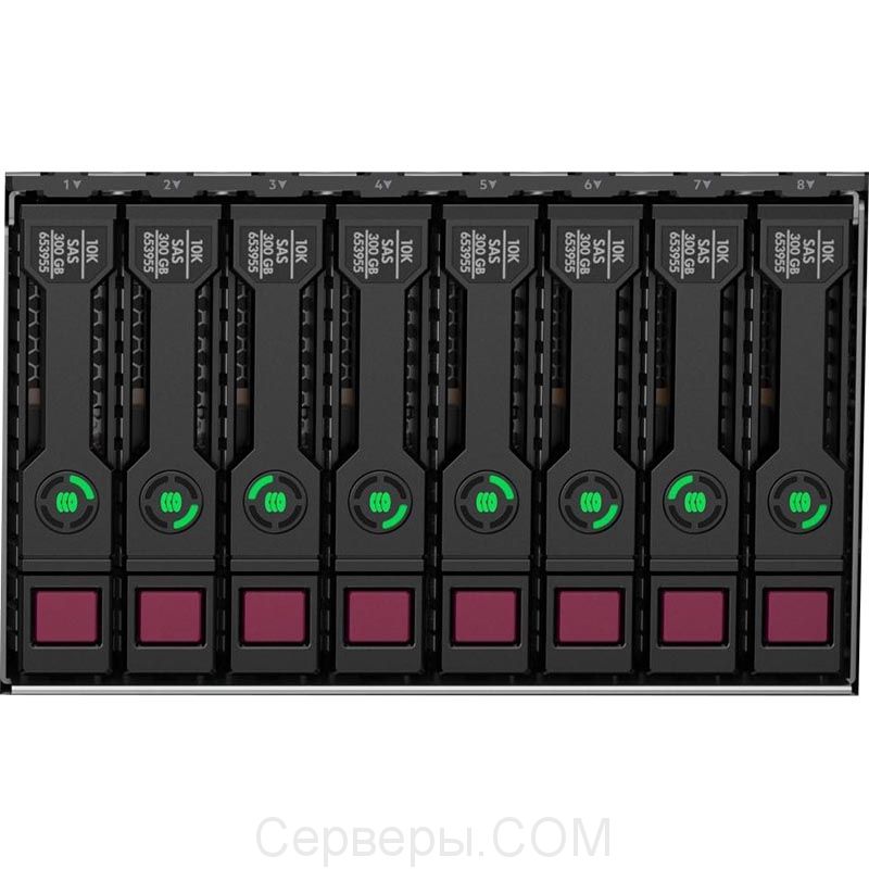 Дисковая корзина HP Enterprise DL560 Gen10 Premium 6SFF and 2 NVMe or 8SFF Bay1 Kit, 872227-B21