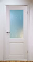 Дверь Classik 1S "Белый шёлк" ПВХ софт тач