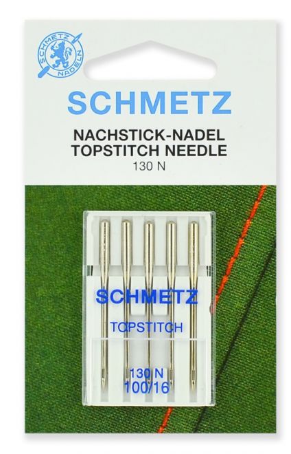 Иглы Schmetz Top Stitch №100 (5шт.)