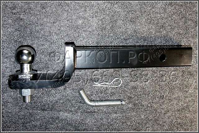 Кронштейн фаркопа 50мм, понижение 7 см, шар 50 мм серия TITAN удлиненный (Длина кронштейна: 335 мм) Австралийский тип