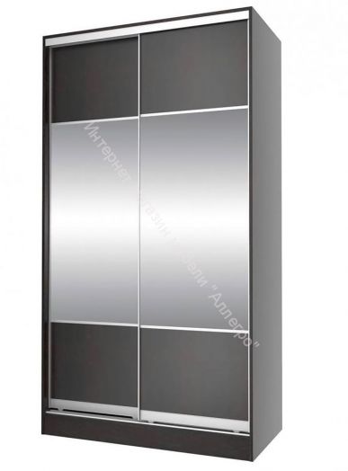 Шкаф-купе "Бруклин 2" с зеркалом
