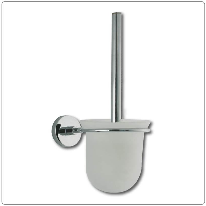 Hamam və Tualet Aksesuarları | Tualet üçün unitaz fırçası | xrom, Toilet Brush EGE, CSK (Turkey), code: EG 2430