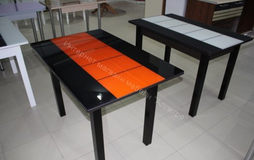 Стол Техно со стеклом 1100Х700