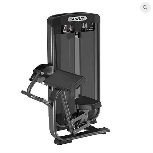 SPIRIT Бицепс машина в положении сидя (Seated biceps curl)