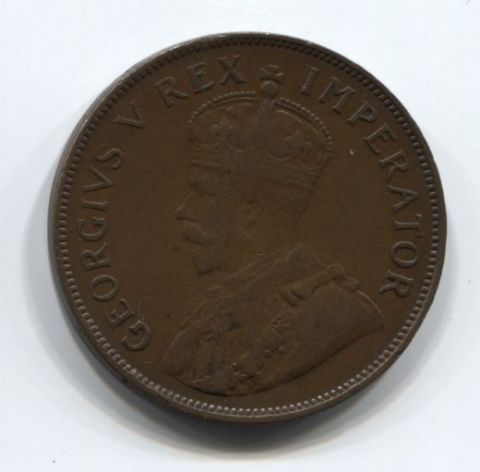 1 пенни 1936 года Южная Африка