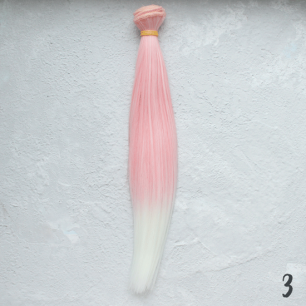 Трессы для создания причеcки куклам 25 СМ