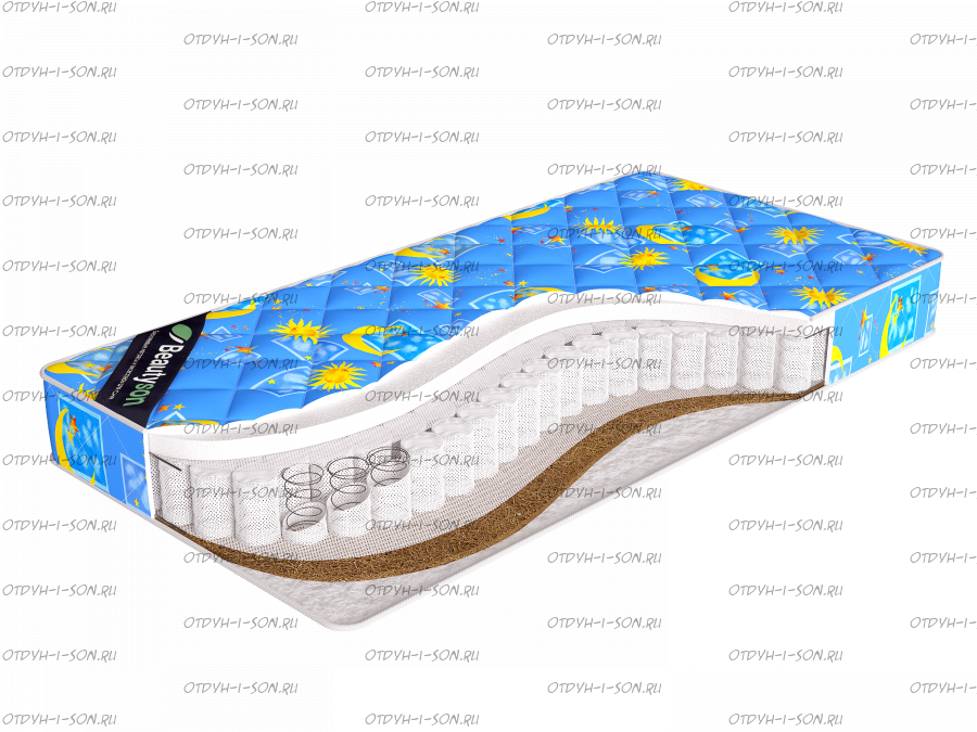 Матрас бесклеевой Baby Split Hard S600 Beautyson