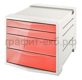 Бокс с 4 поддонами Esselte Colour`Ice абрикосовый 626283