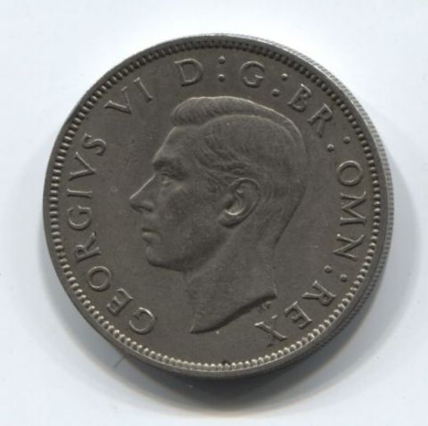 2 шиллинга 1949 года Великобритания XF