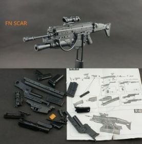 Сборная модель Штурмовая винтовка FN SCAR 1:6