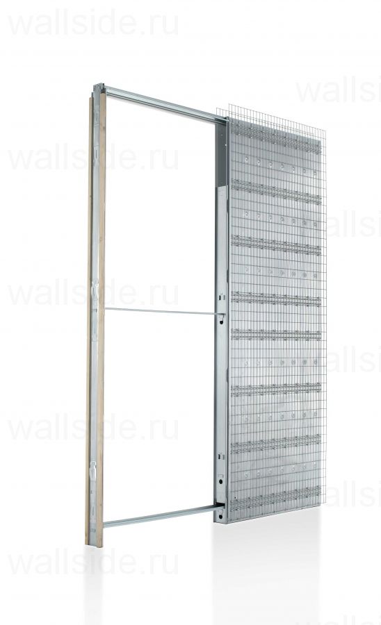 Пенал Eclisse Unico Single для дверей 2000 мм, 108 мм под штукатурку