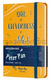 Книжка зап.Moleskine Pocket Peter Pan Peter линейка желтая LEPN01BMM710