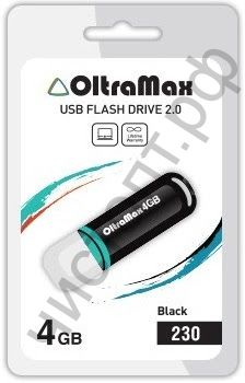 флэш-карта OltraMax 4GB 230  черный