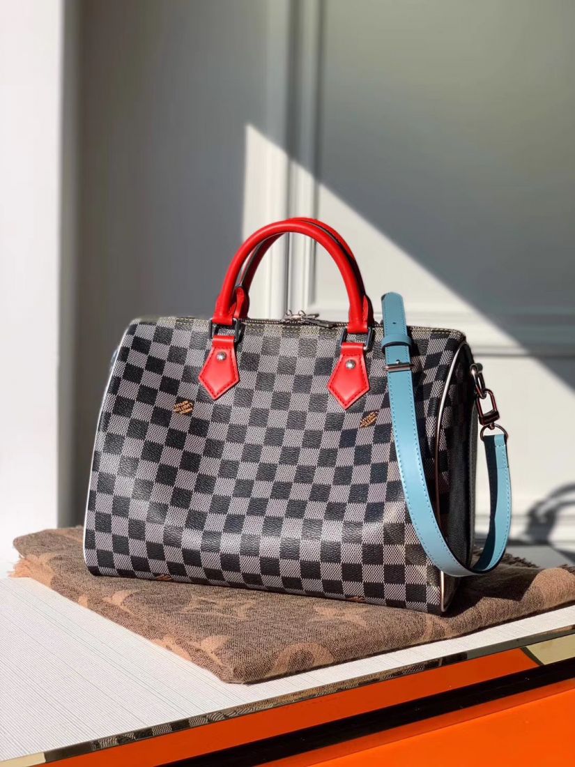 Сумка LV Speedy 30 Nicolas Ghesquiere Damier