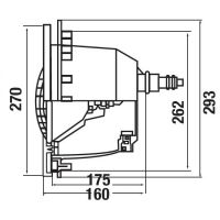 Прожектор галогенный Hayward Design 3478/3481 (300 Вт) White