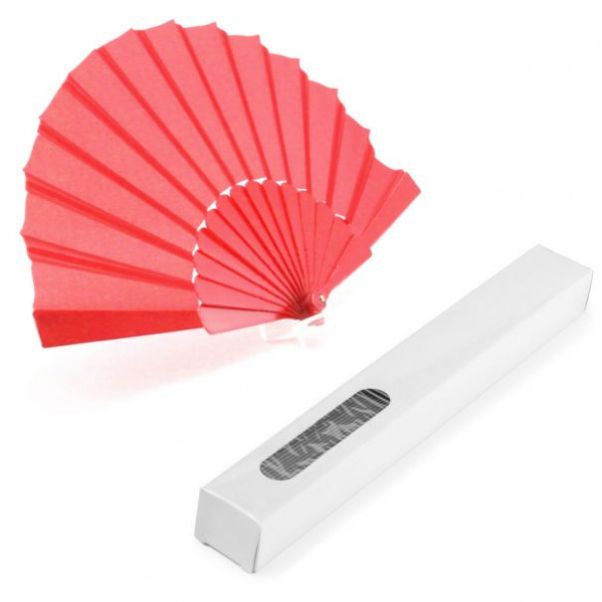 Веер Fan красный