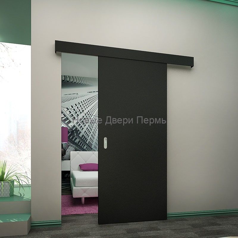 Раздвижная дверь ДПГ Венге ламинированная