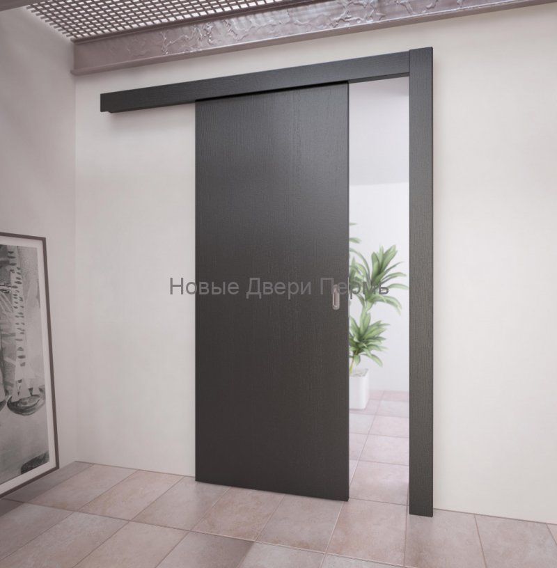 Раздвижная дверь ДПГ Венге ламинированная