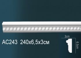 Молдинг Perfect AC243F Гибкий Д240xШ3xВ6.5 см /Перфект