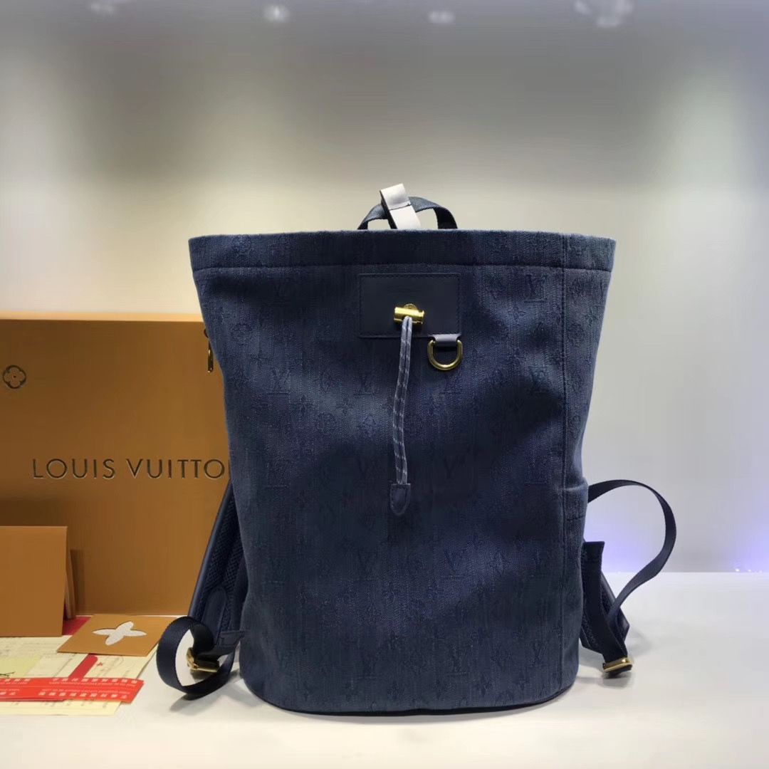 Рюкзак Louis Vuitton Zaino Chalk Monogram Denim