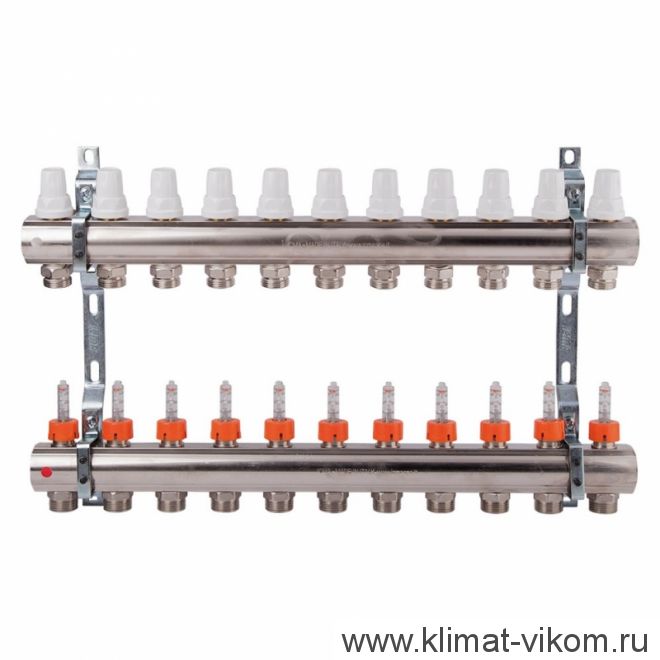 Коллектор с расходомерами ICMA  1"/3/4" (11)