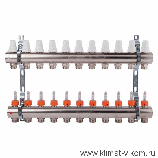 Коллектор с расходомерами ICMA  1"/3/4" (11)