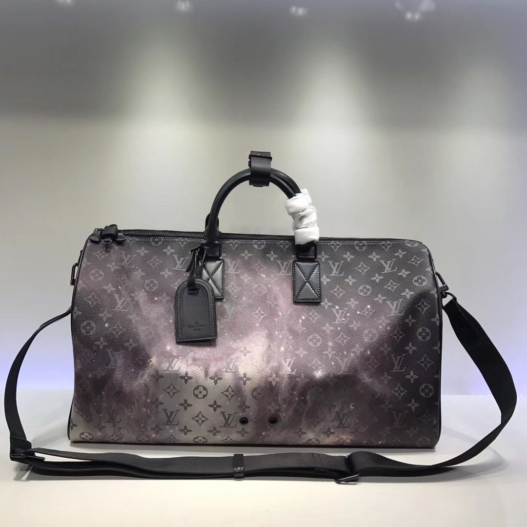 Дорожная сумка LV Keepall Bandouliere 50 Galaxy Monogram