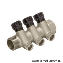 Коллектор 3 вых. вентиль н/р 3/4*1/2" СТМ