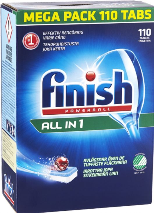 FINISH All in1 таблетки для ПММ 110 шт