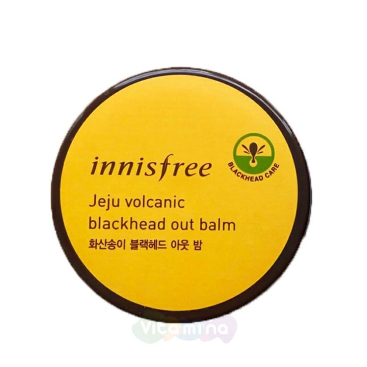 Innisfree Бальзам от черных точек с вулканическим пеплом Jeju Volcanic Black Head Out Balm, 30 г