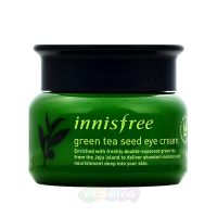Innisfree Крем для кожи вокруг глаз на основе семян зеленого чая Green Tea Seed Eye Cream, 30 мл