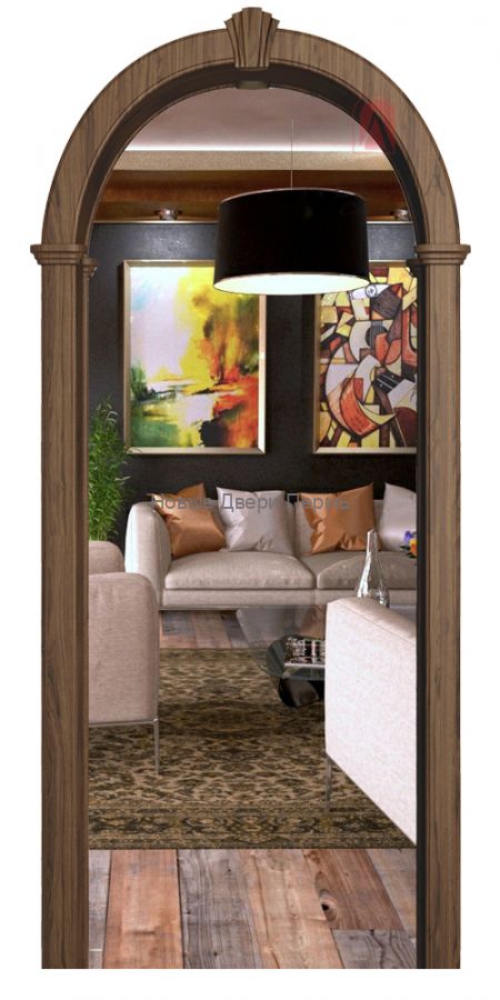 "Романская" арка межкомнатная универсальная