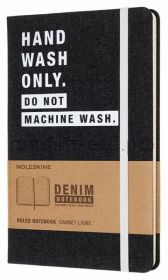 Книжка зап.Moleskine Large DENIM NOTEBOOKS линейка HAND WASH LCDNQP060H