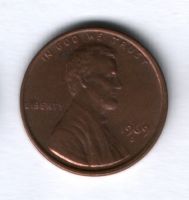 1 цент 1969 года D США