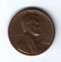 1 цент 1968 года D США