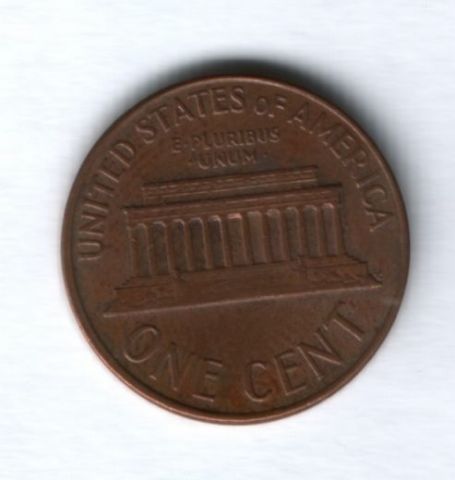 1 цент 1968 года D США
