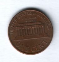 1 цент 1968 года D США