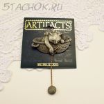 Брошь "Котенок с клубочком" (JJ США)