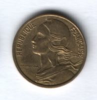 5 сантимов 1986 года Франция