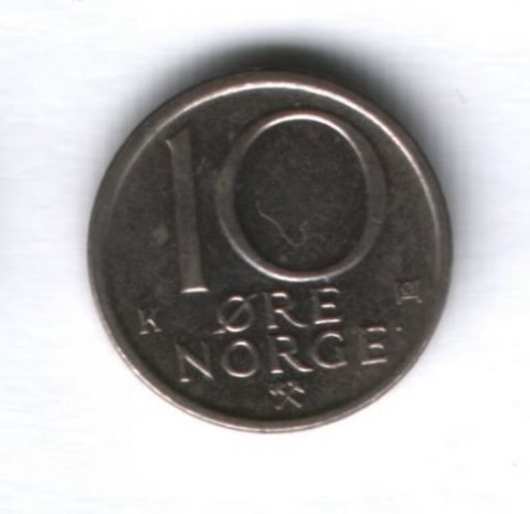 10 эре 1984 года Норвегия