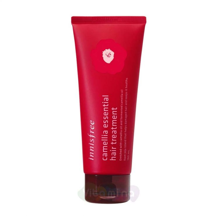 Innisfree Маска для поврежденных волос с маслом камелии Camellia Essential Hair Trearment, 150 мл