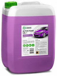 Шампунь для бесконтактной мойки Grass Active Foam Gel+ (20кг) цена, купить в Челябинске/Автохимия и автокосметика