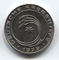 Медаль 1979 года Германия Милдред Шеель