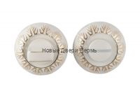 Фиксатор белый с золотом S-Locked WC-A-50  к ручке А-525