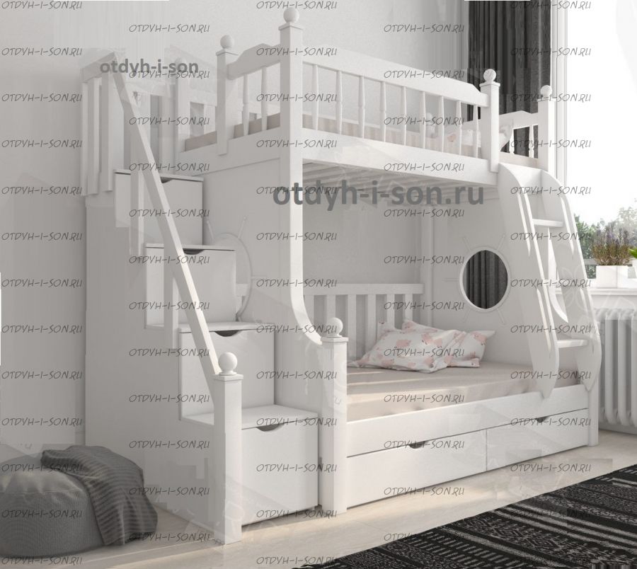 Кровать двухъярусная Принцесса №IR21