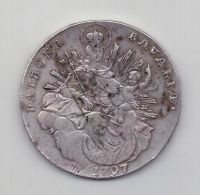 1 талер 1797 года XF Редкий!!! Бавария Германия